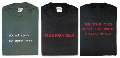 ThinkGeek shirts