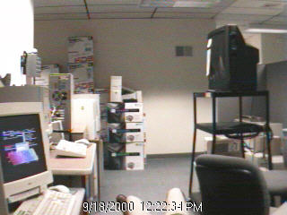 Yes, those are my legs at the bottom of the image...